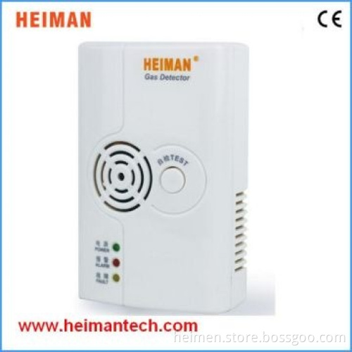 DC9-24V Standalone Natural Gas Detector with NO or NC Relay Output, Patent Design